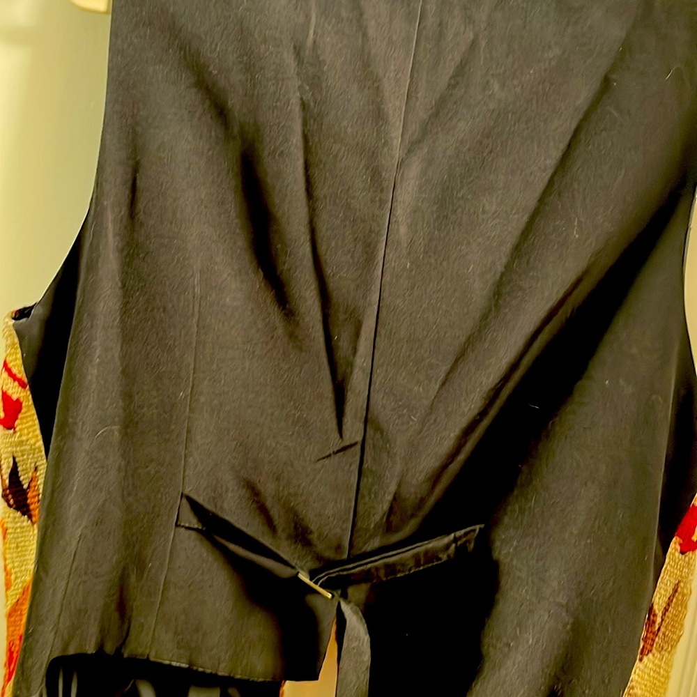 Western Tapestry wool vest by Matt Camron - Picture 7 of 10